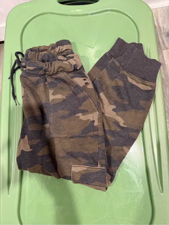 PINK Victoria's Secret Pants - PINK Victoria's Secret Women's Camo Track Joggers in Green and Brown